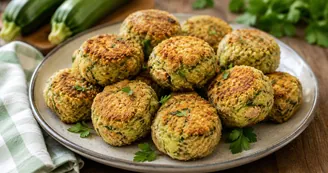 Polpette di zucchine e tonno al forno