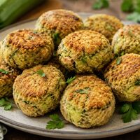 Polpette di zucchine e tonno al forno