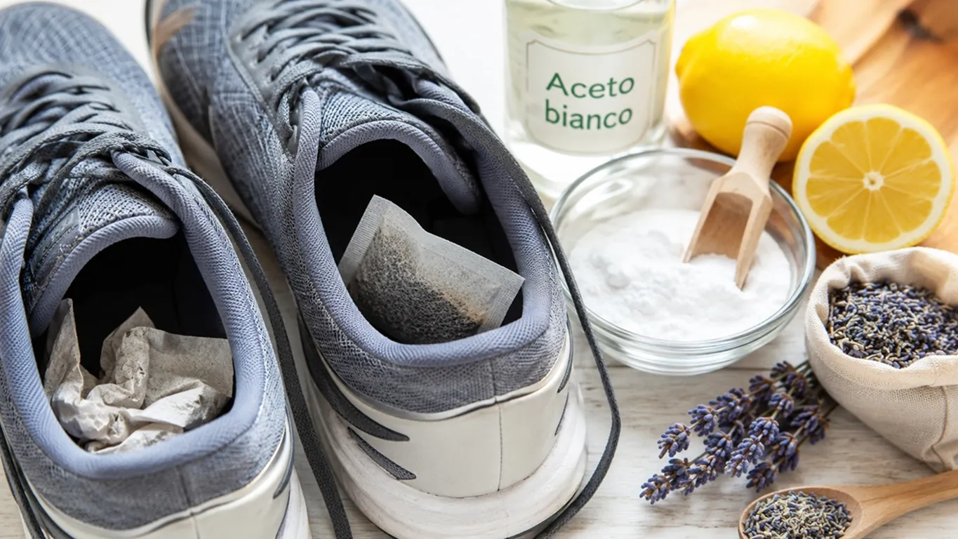 Come eliminare il cattivo odore dalle scarpe in modo naturale: cinque rimedi semplici ed efficaci