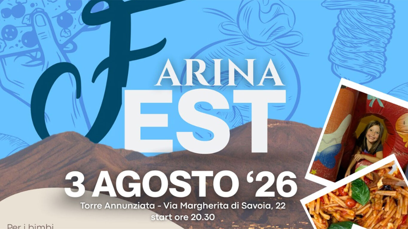 Torre Annunziata celebra la sua storia con FarinaFest: la festa della pasta e della pizza