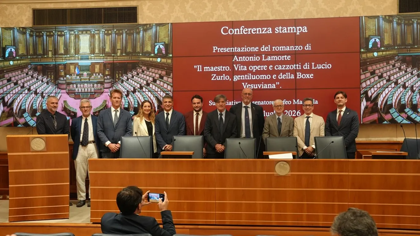"Il Maestro", la storia di Lucio Zurlo arriva in Senato: presentato a Roma il libro di Antonio Lamorte