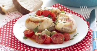 Involtini di pollo alla mediterranea