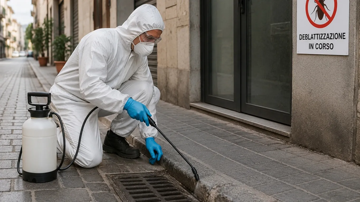 Torre Annunziata, deblattizzazione il 10 agosto: intervento dalle 22