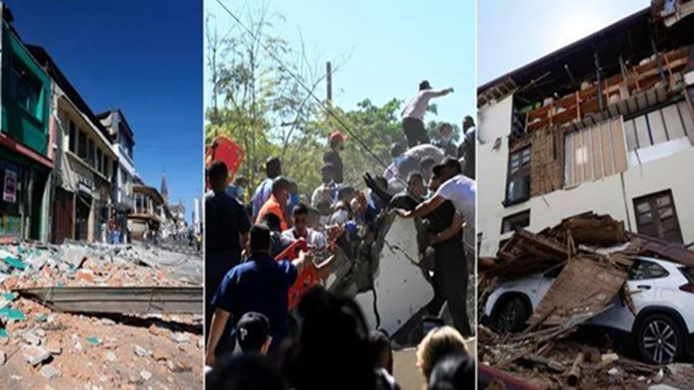 Terremoto in Colombia oggi, violenta scossa di magnitudo 7.4: almeno 70 morti nei crolli, sospesi voli in sei aeroporti
