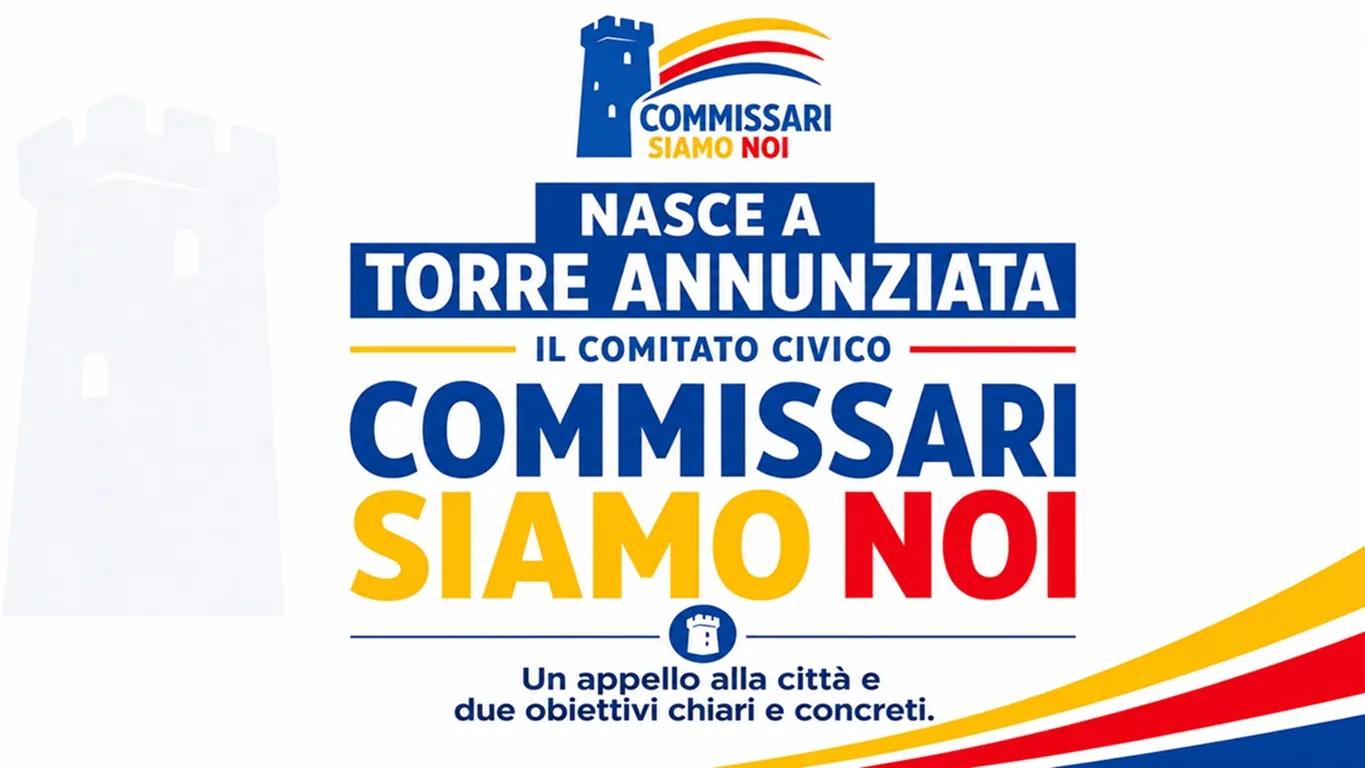 Torre Annunziata, nasce il comitato “Commissari Siamo Noi”: «Serve ancora una fase straordinaria»