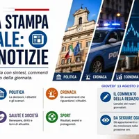 Rassegna stampa di giovedì 13 agosto: nubifragi sull'Italia, tensione internazionale e azzurri protagonisti nel nuoto