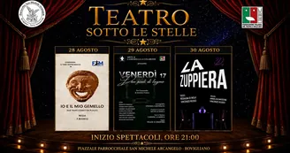 Torre Annunziata, “Teatro sotto le stelle” a Rovigliano: tre serate di spettacoli dal 28 al 30 agosto