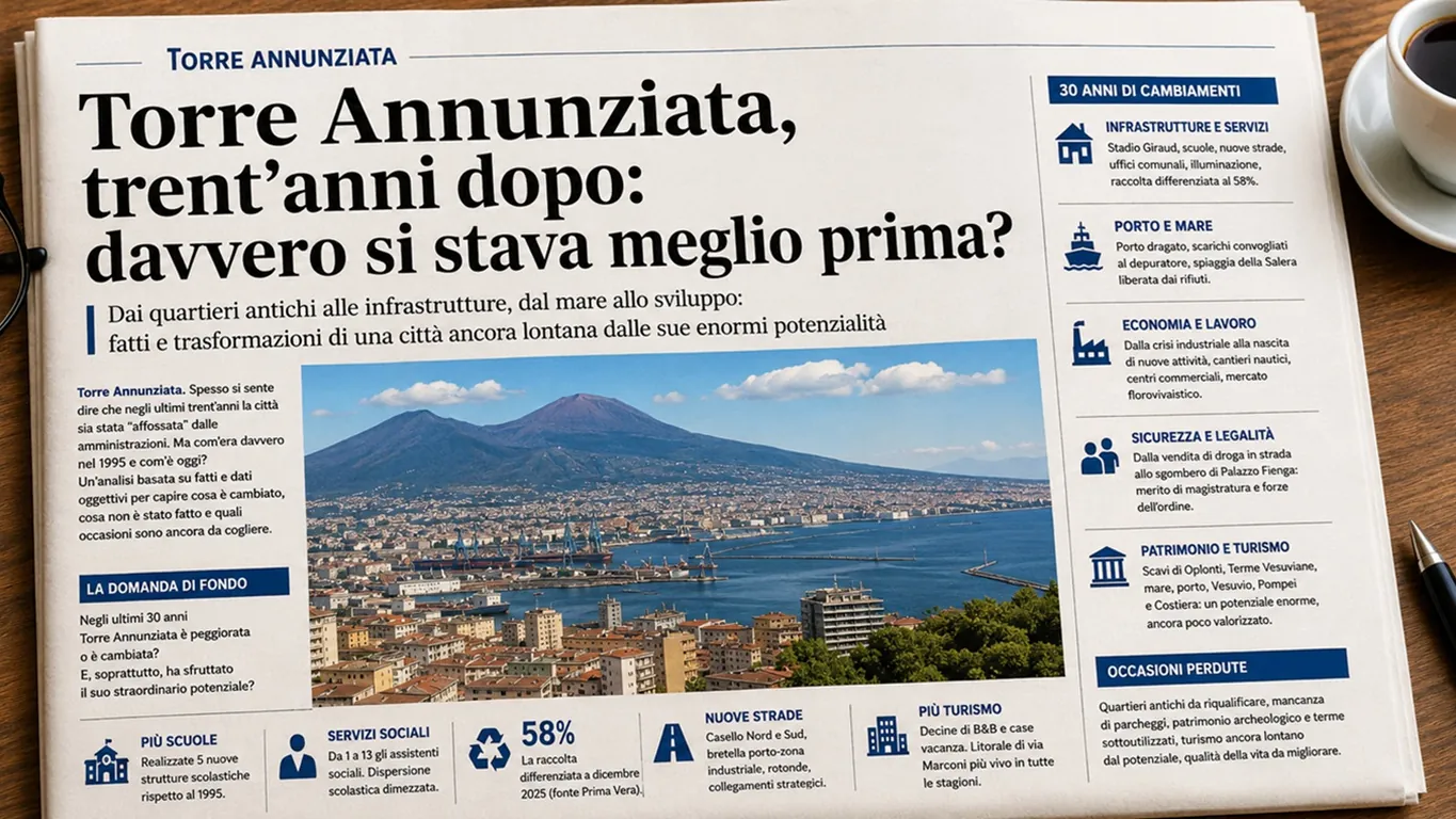Torre Annunziata, trent'anni dopo: davvero si stava meglio prima?