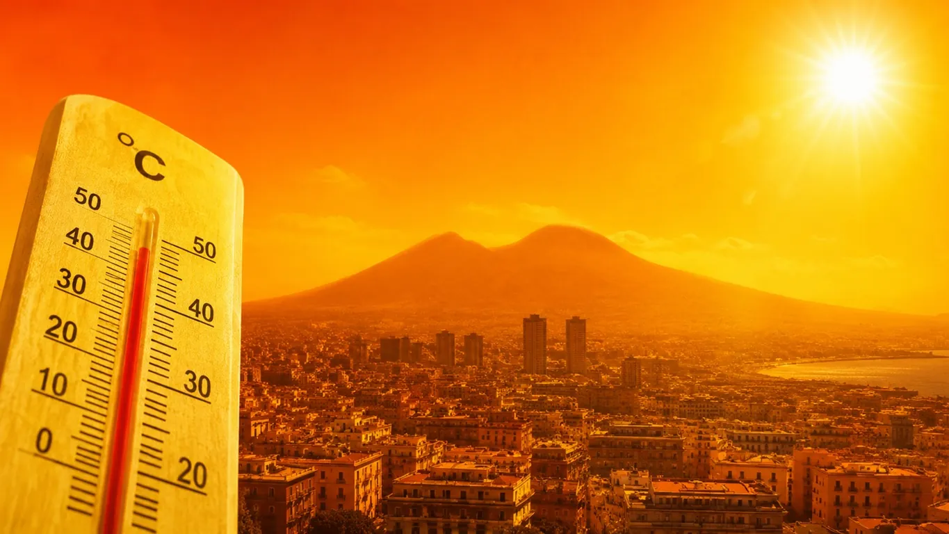 Campania nella morsa del caldo: temperature fino a 36 gradi, scatta l'allerta