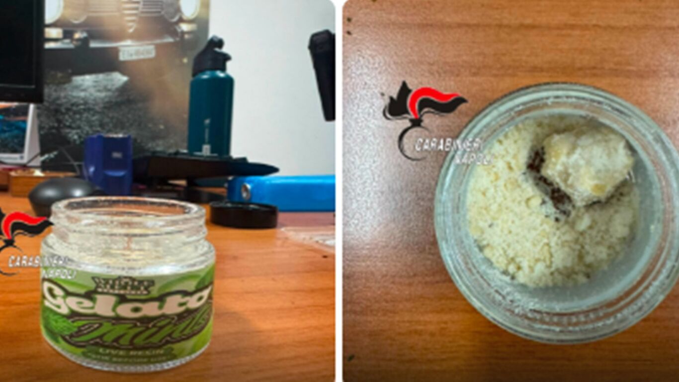 Pozzuoli, scoperto il “white hash”: quattro giovani arrestati