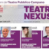 Torre Annunziata, al Teatro Nexus otto spettacoli per la stagione 2026/2027