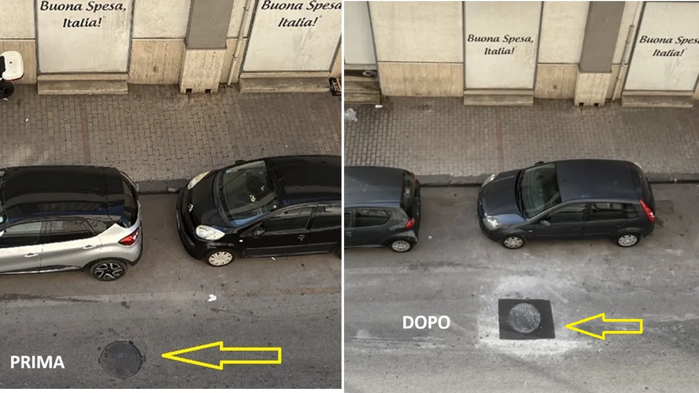 Torre Annunziata, sistemati i tombini rumorosi dopo le segnalazioni dei residenti