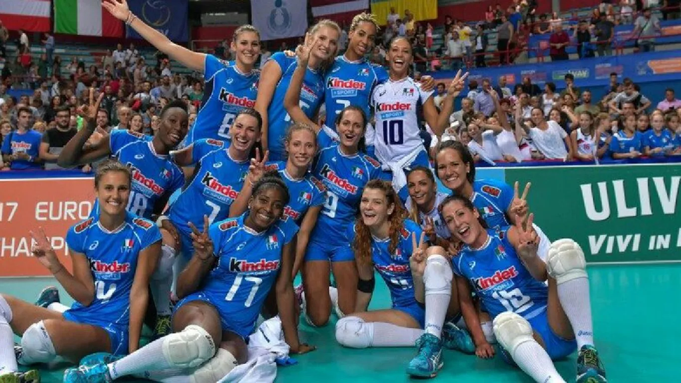 Europei di pallavolo femminile: Italia-Bulgaria lunedì 31 agosto