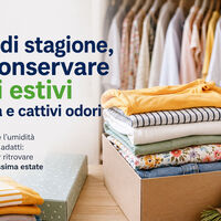 Cambio di stagione, come conservare i vestiti estivi senza muffa e cattivi odori