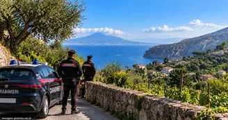 Vico Equense, droga nascosta tra case e terreni: marijuana e piante alte tre metri, un arresto