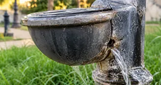 Torre del Greco, la fontanina continua a perdere acqua: dopo quattro giorni nessun intervento