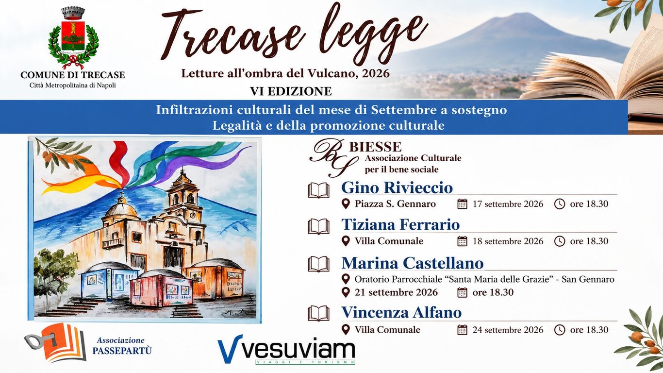 La cultura che si infiltra: torna Trecase Legge