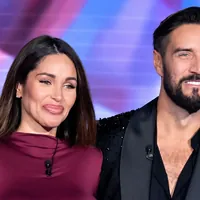 Alex Belli e Delia Duran, battesimo anticipato per Gabriel prima dell'ingresso del “Man” al GF Vip