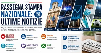 Rassegna stampa di sabato 12 settembre 2026: legge elettorale, Di Battista in Italia, allarme diossina in Irpinia