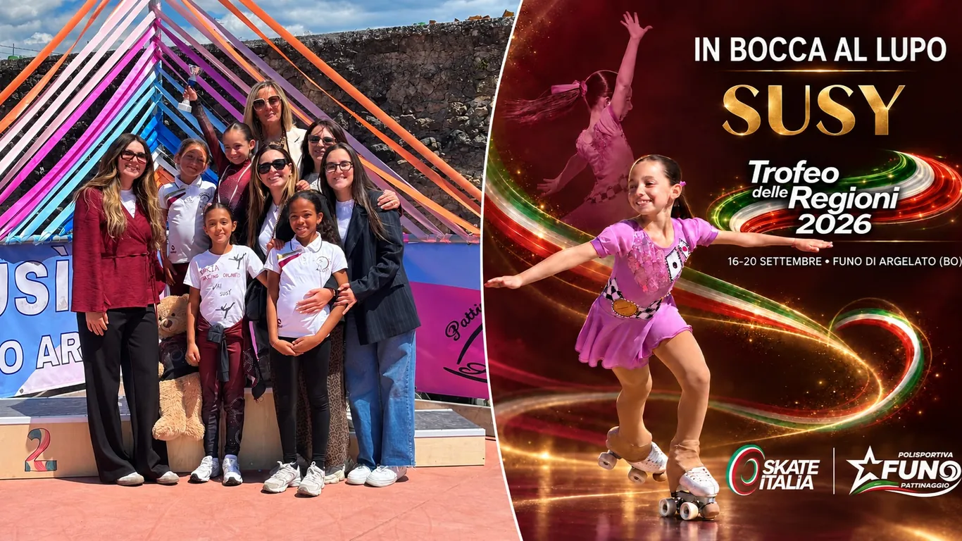 Trecase, lo Skating Oplontis compie 20 anni: una fucina di giovani talenti