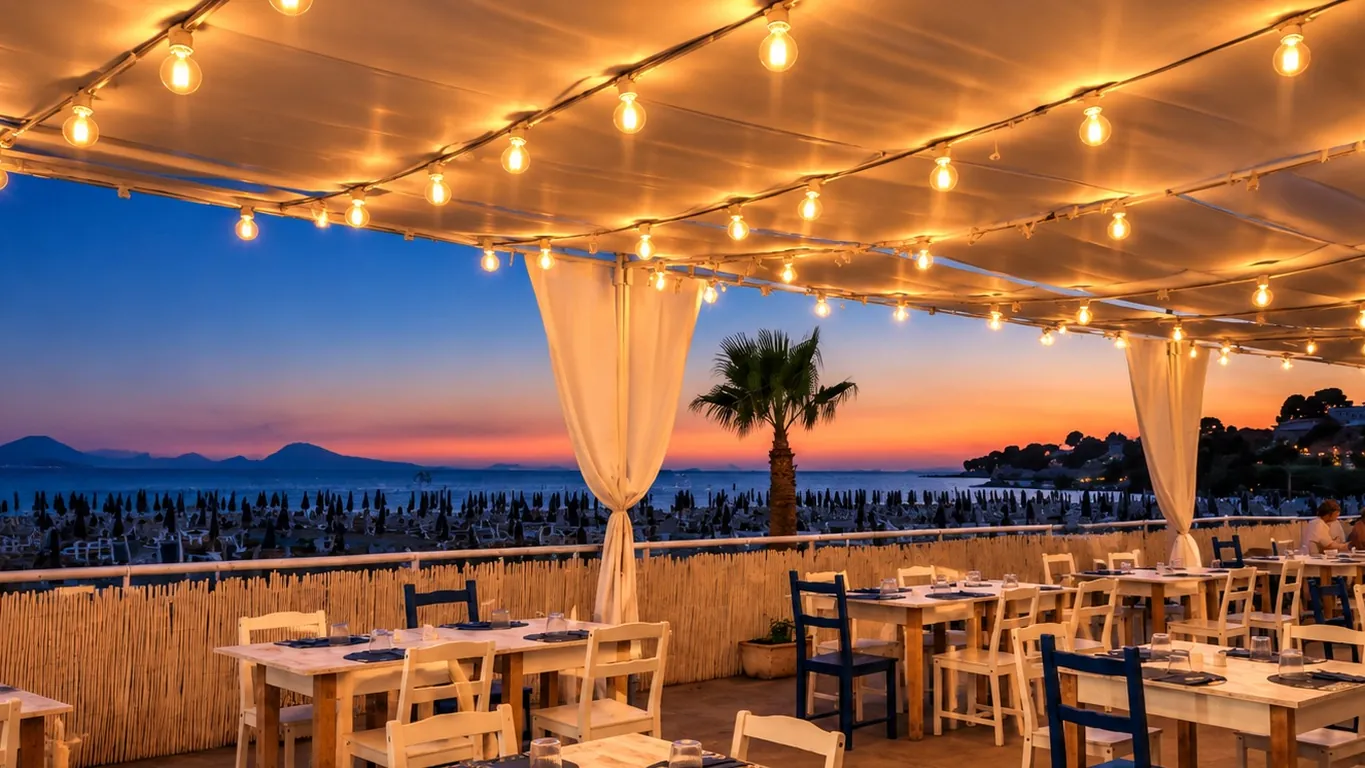 Torre Annunziata, torna “Pizza e Mare”: cena d'autore sulla terrazza del Lido Azzurro