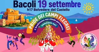 Bacoli, arriva il primo Pride dei Campi Flegrei: corteo tra diritti, inclusione e giustizia sociale