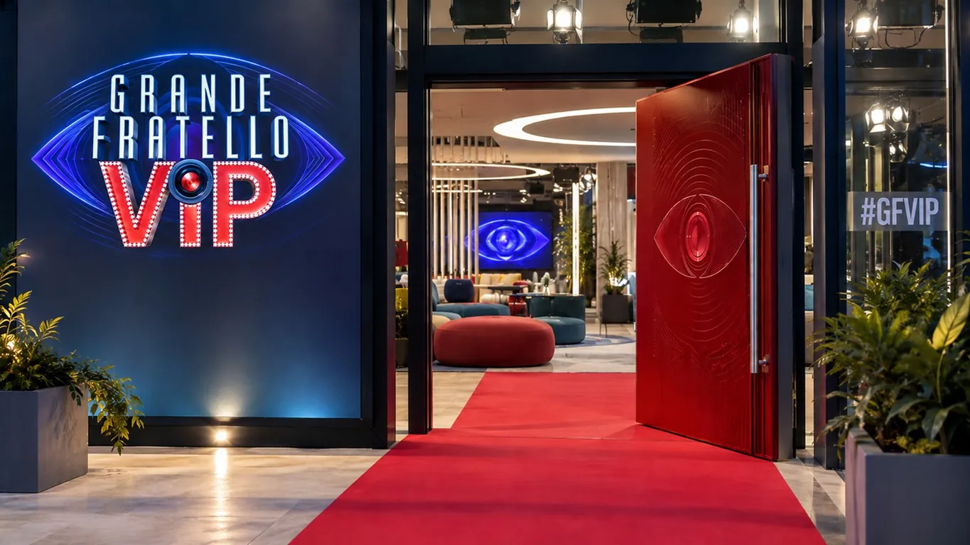 Grande Fratello Vip, la Casa apre in anticipo: ecco chi sono i primi quattro concorrenti a varcare la porta rossa
