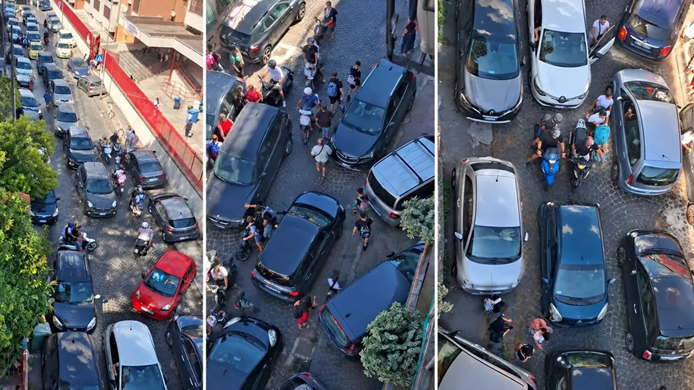 Torre Annunziata, ancora caos davanti alla scuola di via Murat: «Si intervenga prima che accada qualcosa»