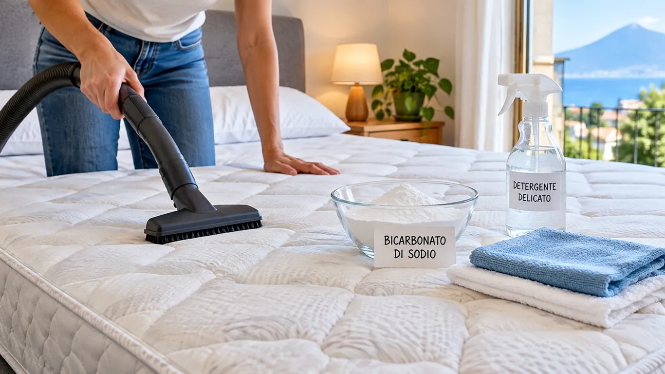 Come pulire il materasso in casa: i rimedi semplici per eliminare polvere, macchie e cattivi odori