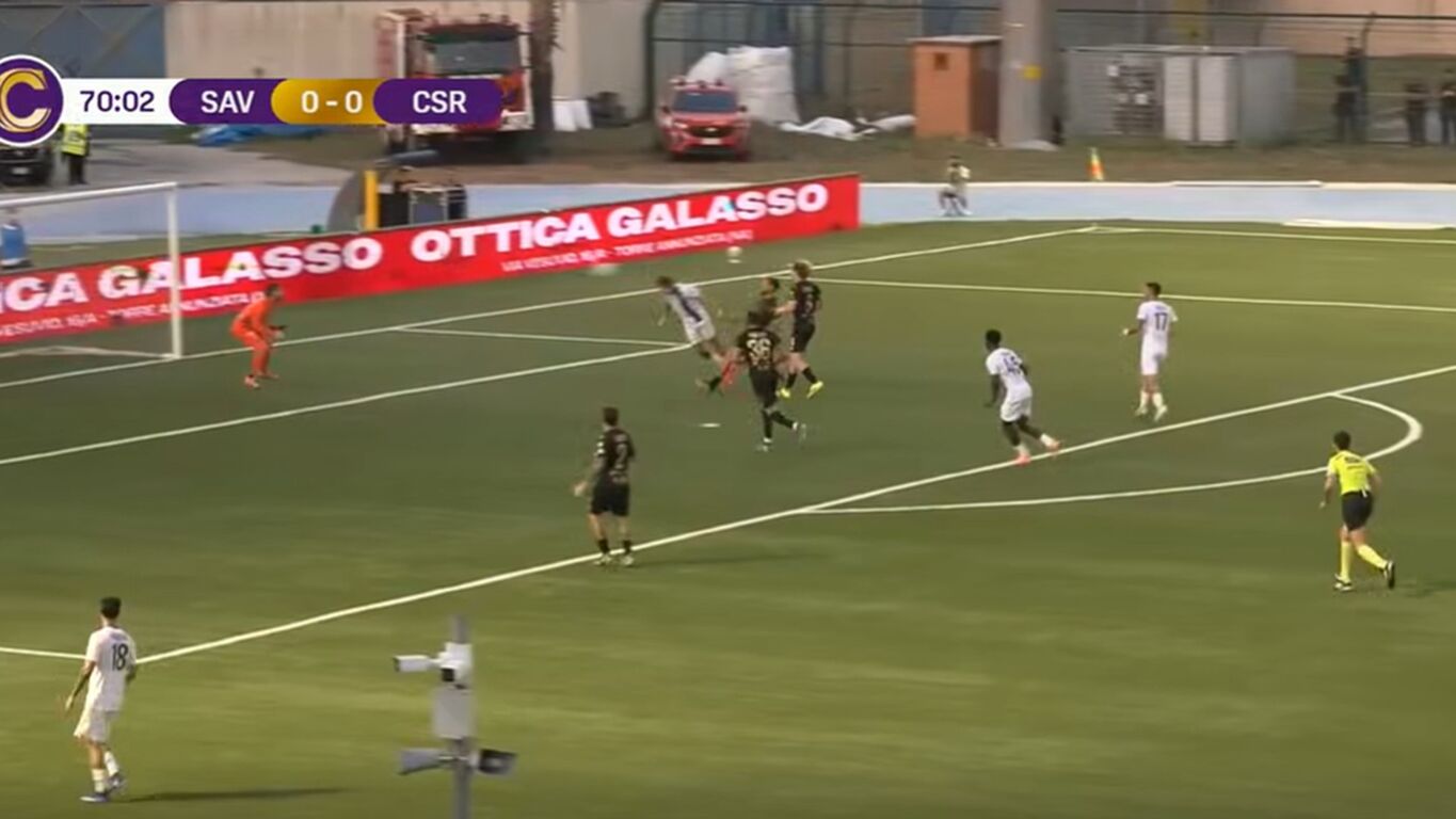 Savoia-Casarano 1-1, Meola illude i bianchi: pareggio ospite nel finale