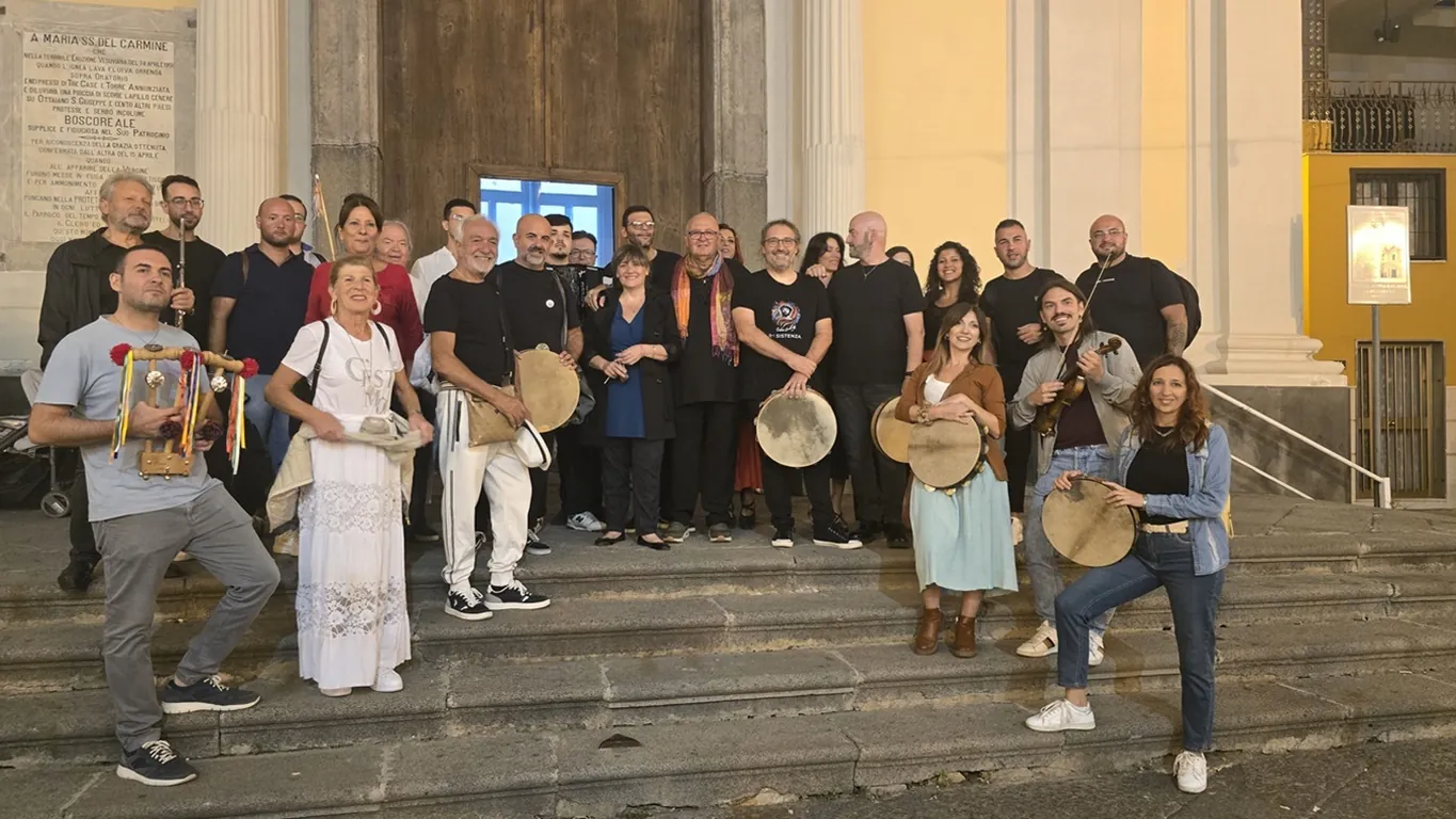 Boscoreale, vino e tammorra protagonisti della festa dei sapori vesuviani