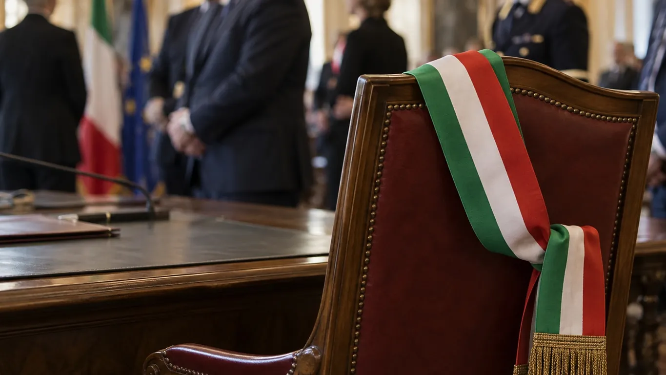 Fascia tricolore, quando il simbolo del sindaco diventa un accessorio da cerimonia