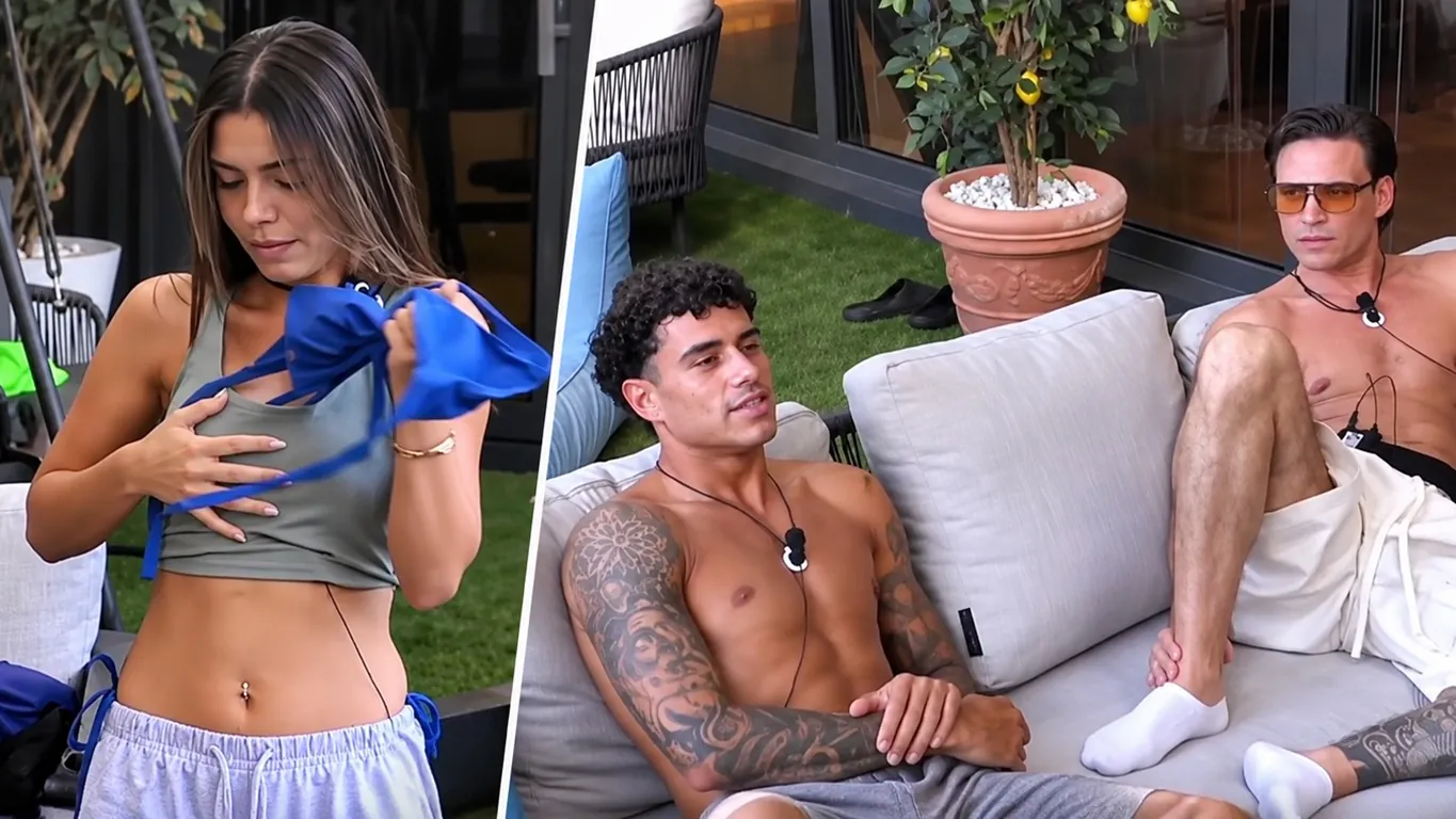 GF Vip, Piera si sfila il costume davanti a Roncaccia e Varsi. Sui social è bufera: «E il rispetto per il fidanzato?»