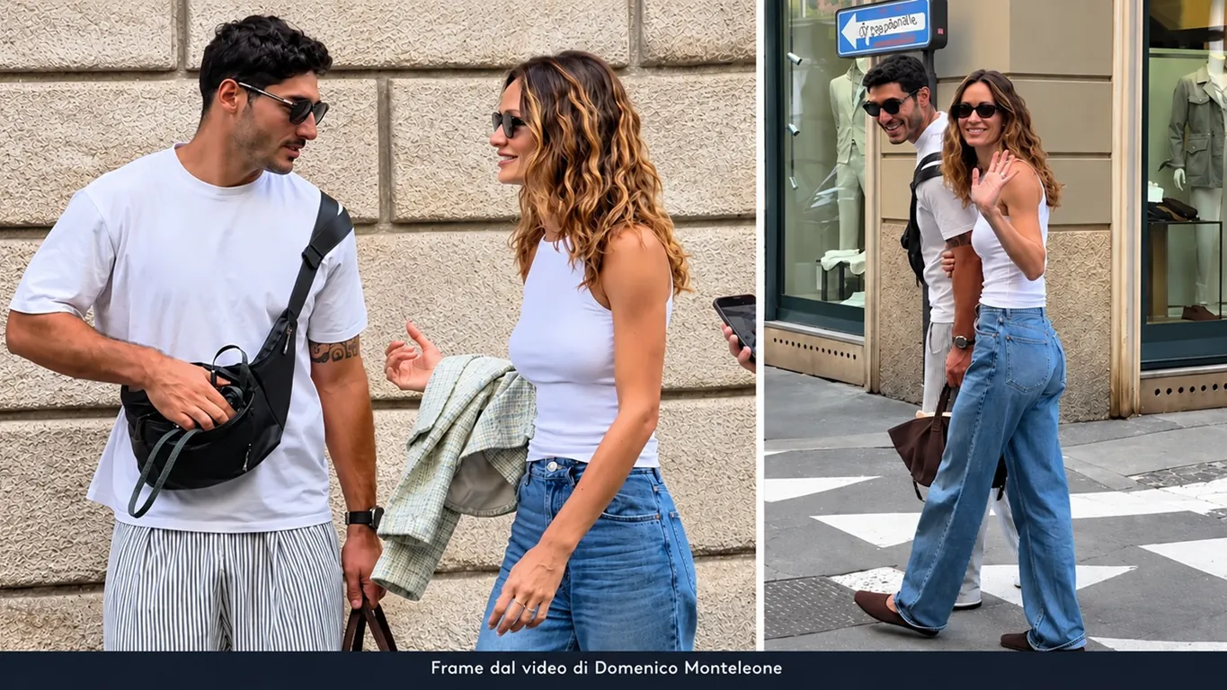 Helena Prestes e Javier Martinez, shopping in centro a Milano: sorrisi e foto con i fan