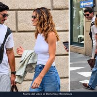 Helena Prestes e Javier Martinez, shopping in centro a Milano: sorrisi e foto con i fan