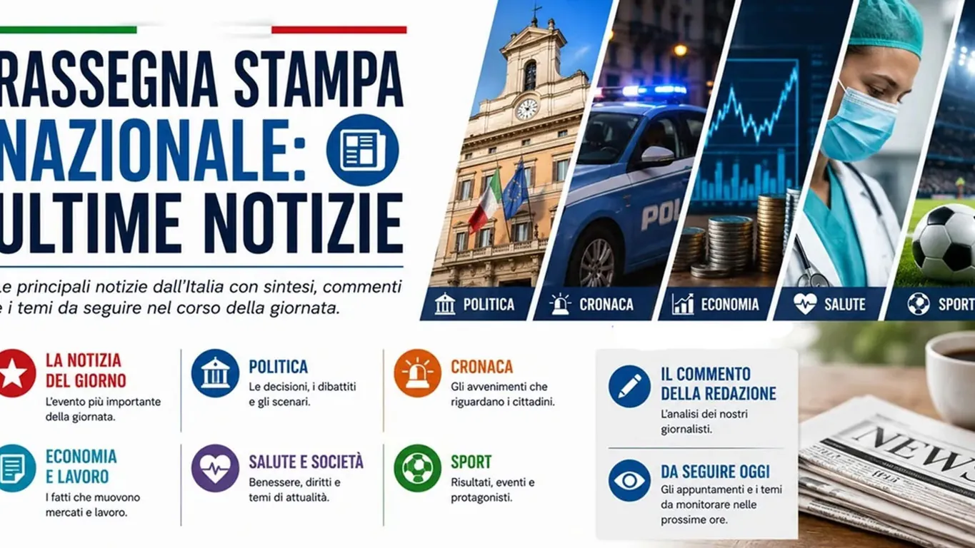 Rassegna stampa di giovedì 24 settembre 2026: Trump-Xi, manovra e Italia eliminata agli Europei di volley