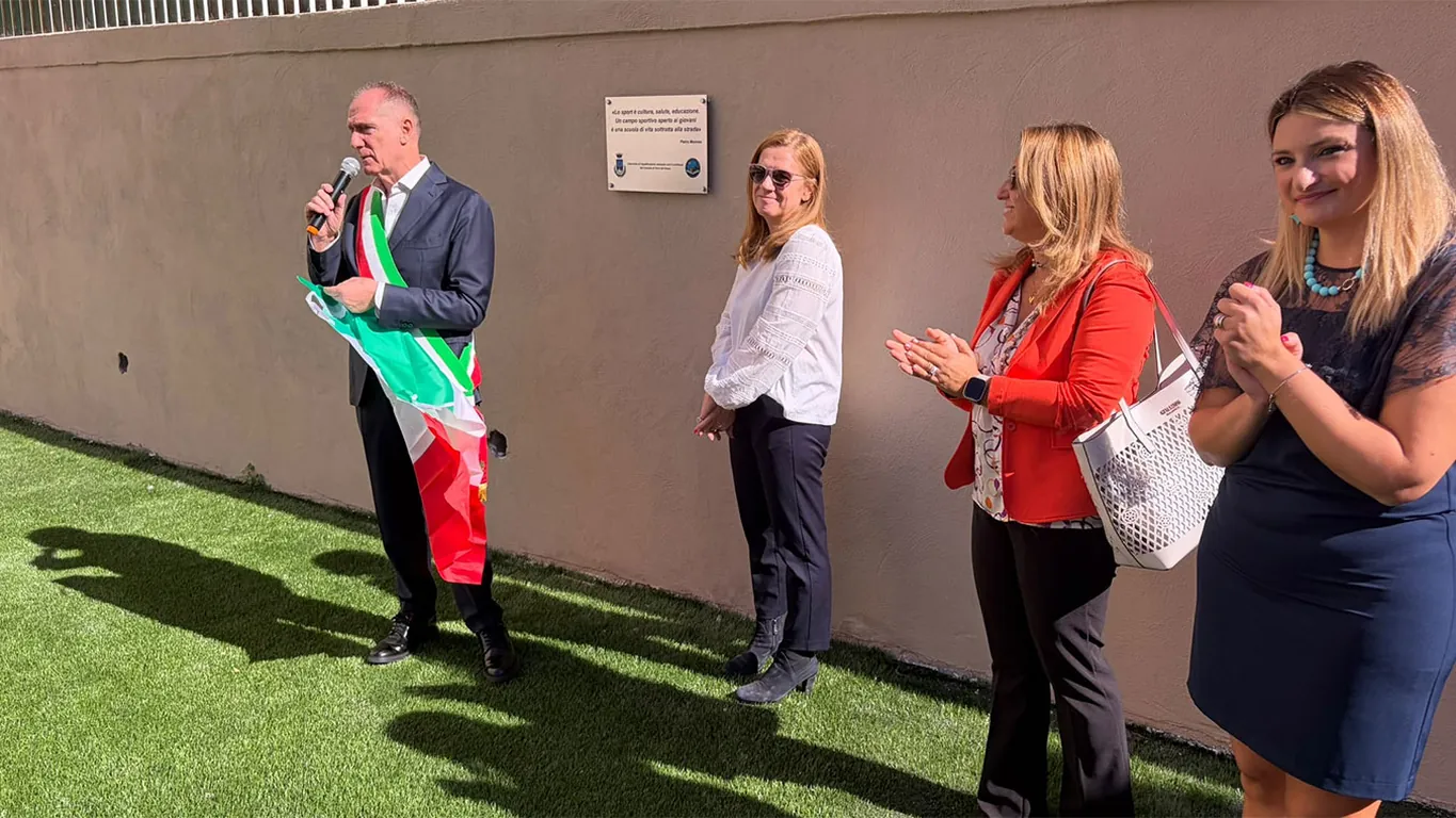 Torre del Greco, nuovo campetto alla Mazza-Colamarino: lo sport diventa scuola di vita