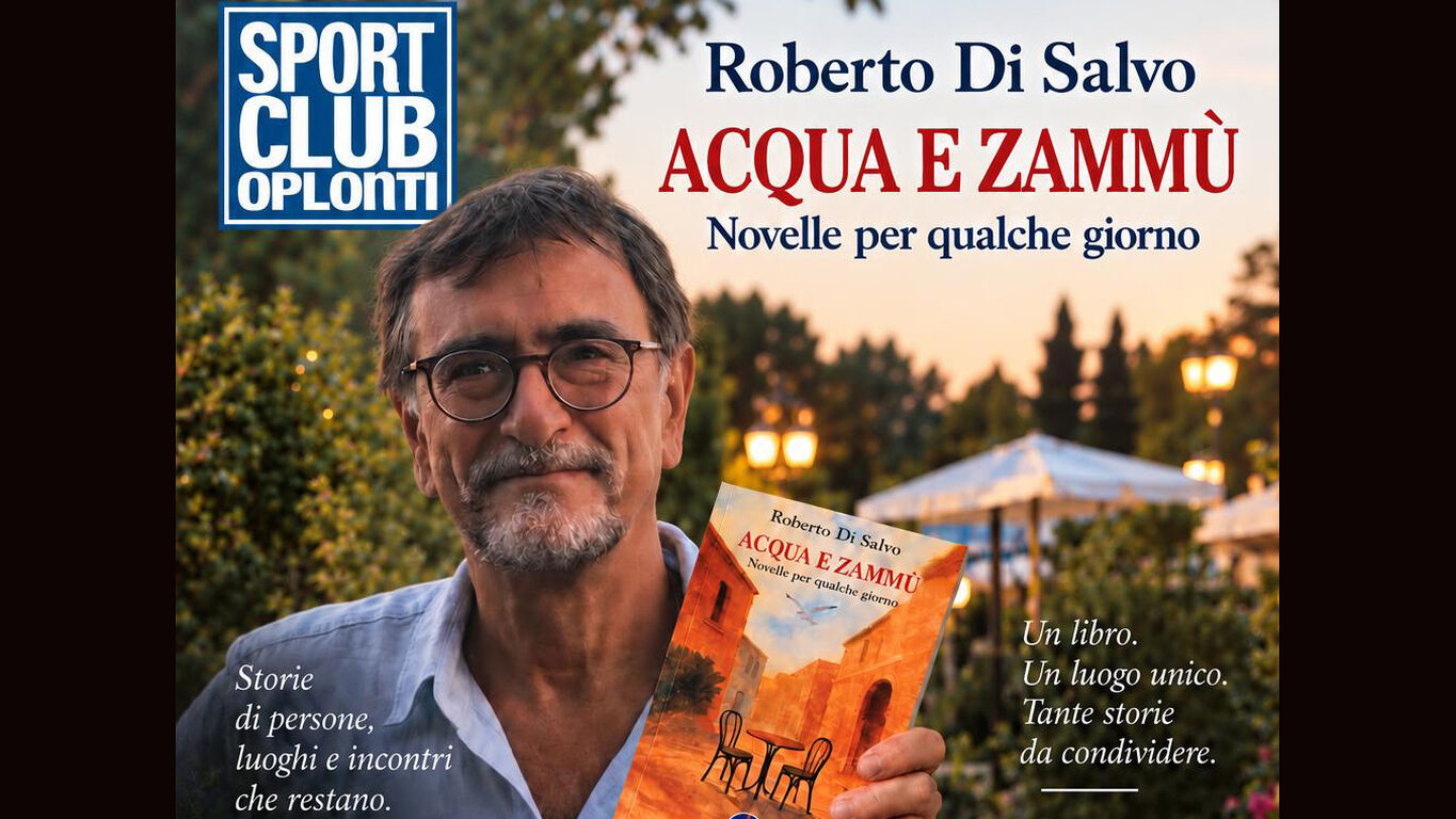 Allo Sport Club Oplonti la presentazione di “Acqua e Zammù”, libro di Roberto Di Salvo