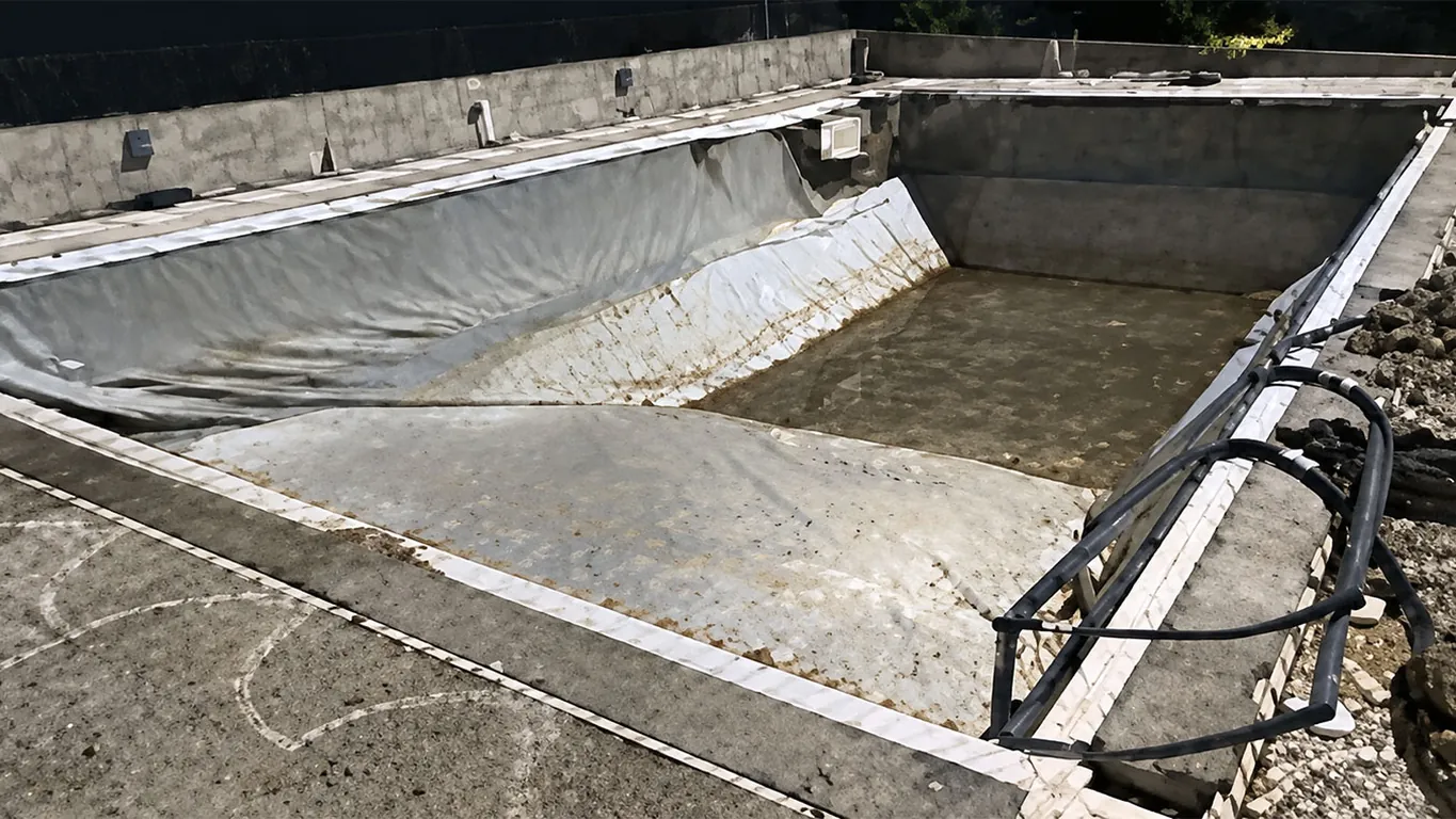 Sant'Antonio Abate, demolita piscina abusiva realizzata nel 1999 in un'area sottoposta a vincoli