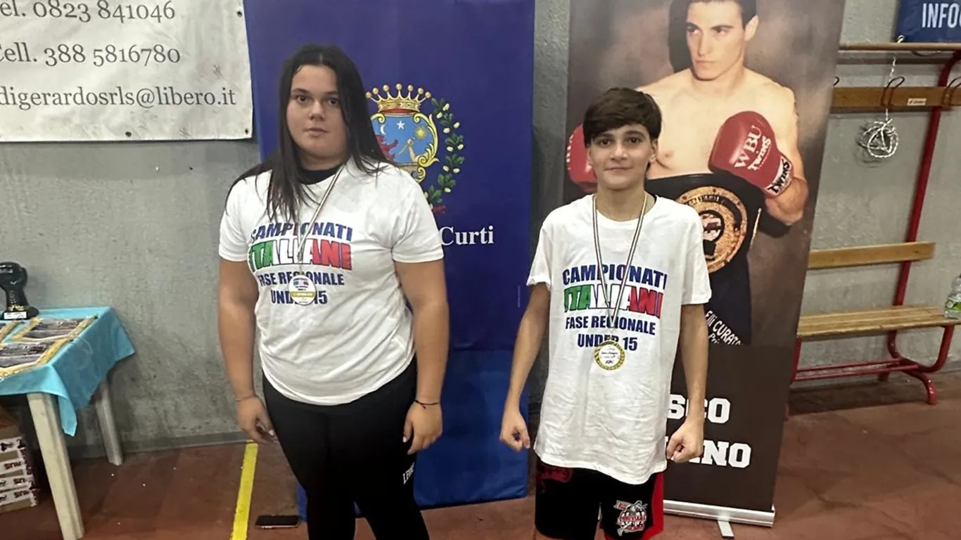 Torre Annunziata, Boxe Vesuviana: Biundo ed Evangelista volano ai Campionati Italiani Under 15