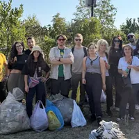 Terzigno, volontari ripuliscono la Pineta: raccolto quasi un quintale di rifiuti