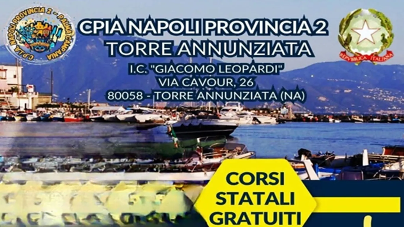 Torre Annunziata, scuola gratuita per adulti: corsi per licenza media e biennio delle superiori