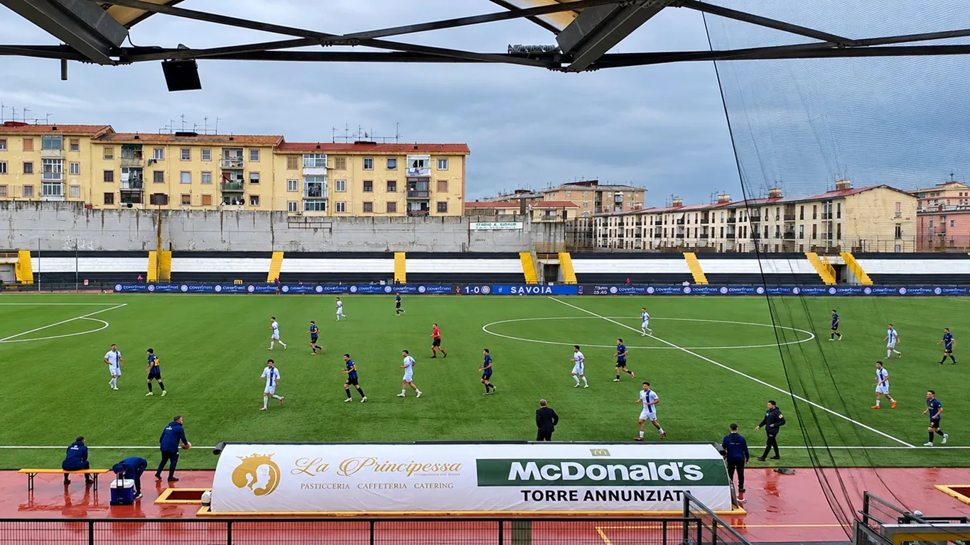 Savoia, festa al Giraud: Inter U23 battuta 2-1, seconda vittoria in campionato