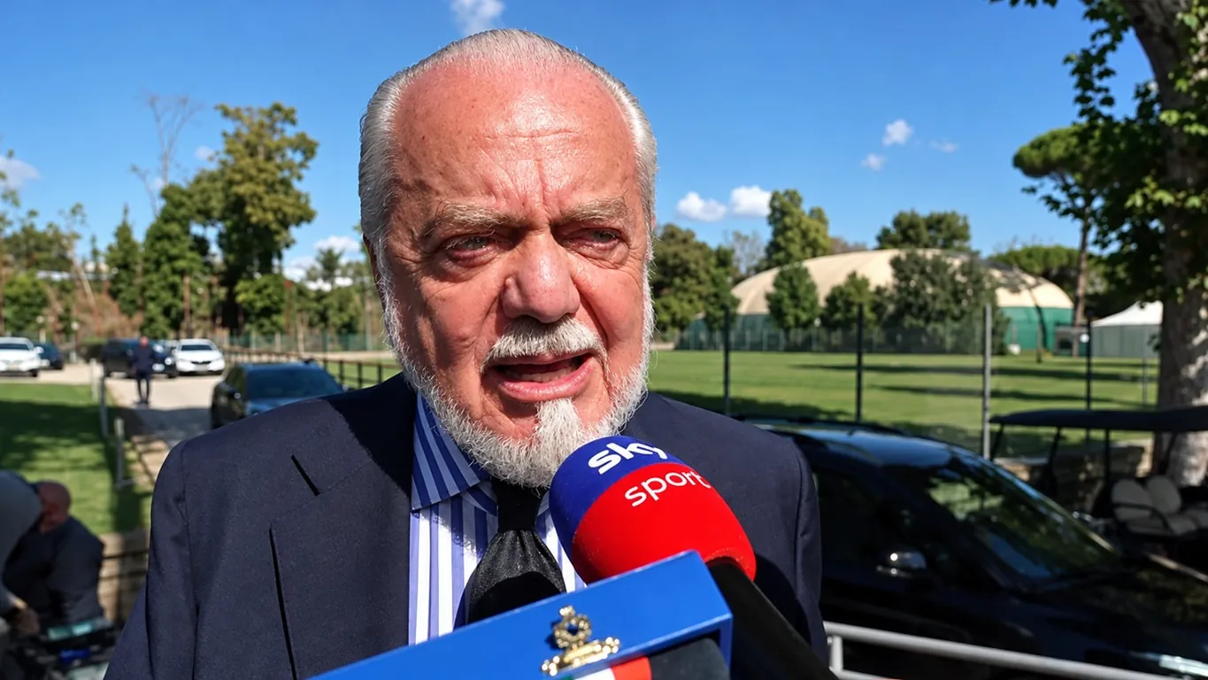 Napoli, Aurelio De Laurentiis promuove Max Allegri: “Mai avuto dubbi”