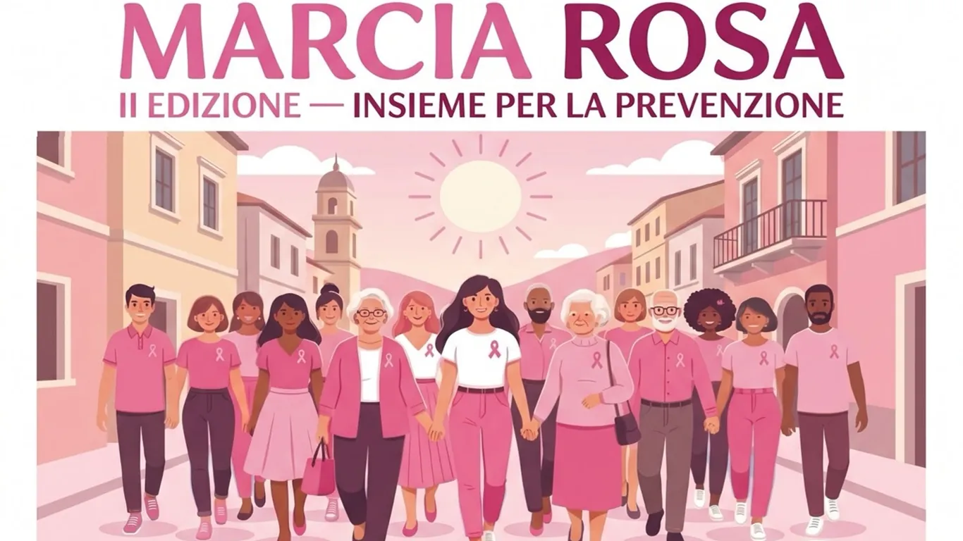 Torre del Greco, domenica 18 ottobre torna la Marcia Rosa per la prevenzione