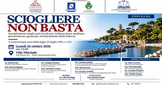 Torre Annunziata, scioglimento dei Comuni per mafia: confronto tra magistrati, avvocati, politici e istituzioni
