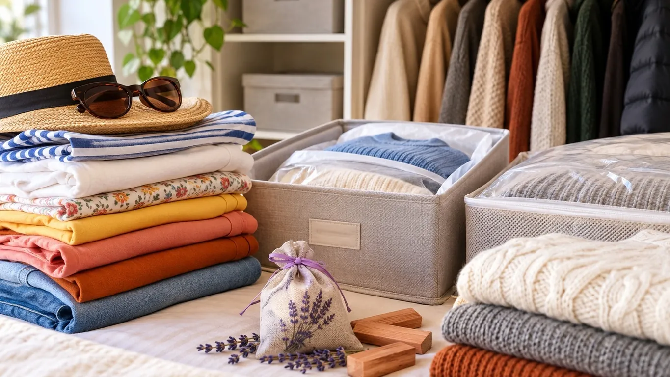 Cambio di stagione negli armadi: come evitare cattivi odori e muffa sui vestiti
