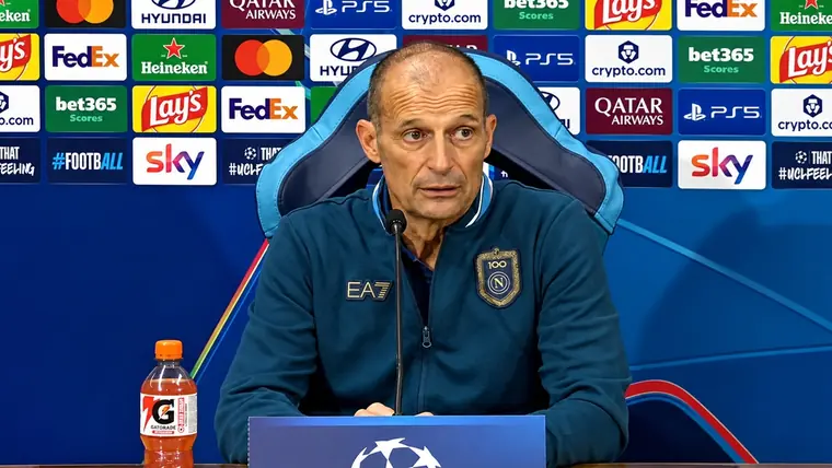 Napoli- Bodø/Glimt, Allegri: “Questi calciatori vanno difesi e aiutati, non criticati”