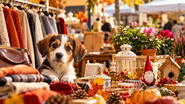 Torre Annunziata, Mercatino d'Autunno: shopping e solidarietà per i cuccioli abbandonati