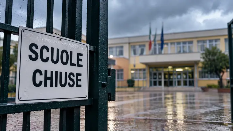 Torre Annunziata, allerta meteo arancione: scuole chiuse mercoledì 21 ottobre